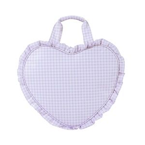 Stoney Clover Lane - ruffle mini heart tote